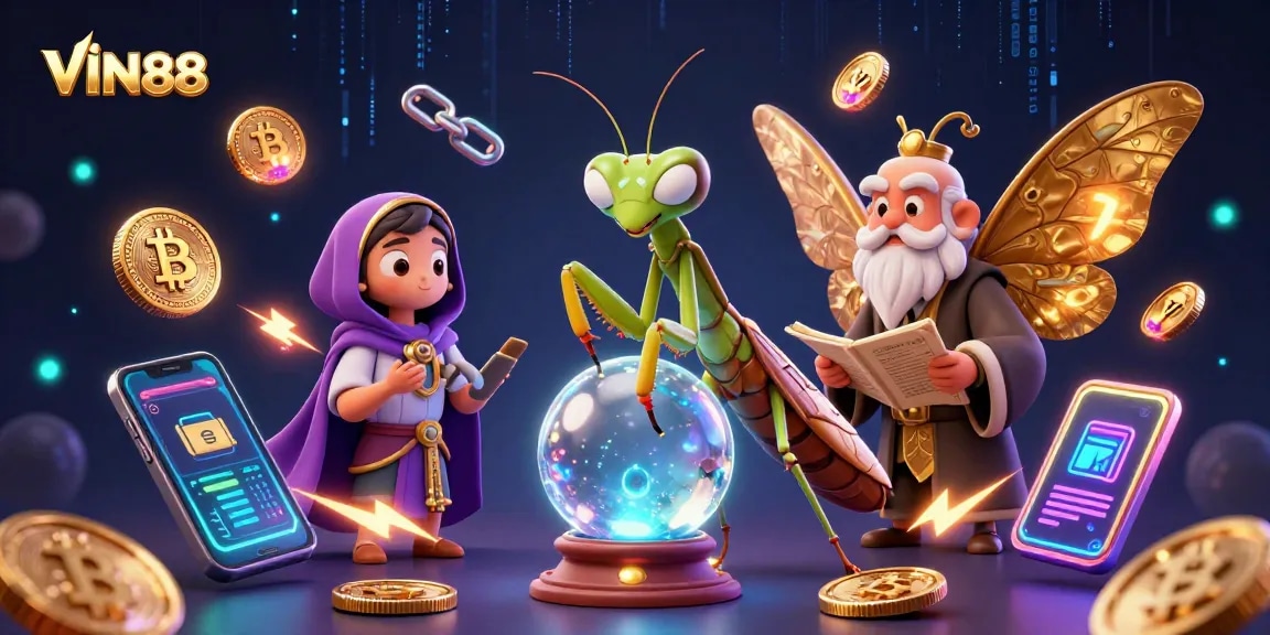 Engage with VIN88's innovative casino experience and explore the mystical world of fortune-telling and crypto.