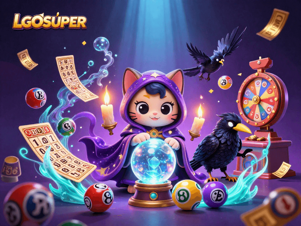 Celebrate your wins with LGOSUPER's vibrant casino scene full of excitement and dynamic elements.