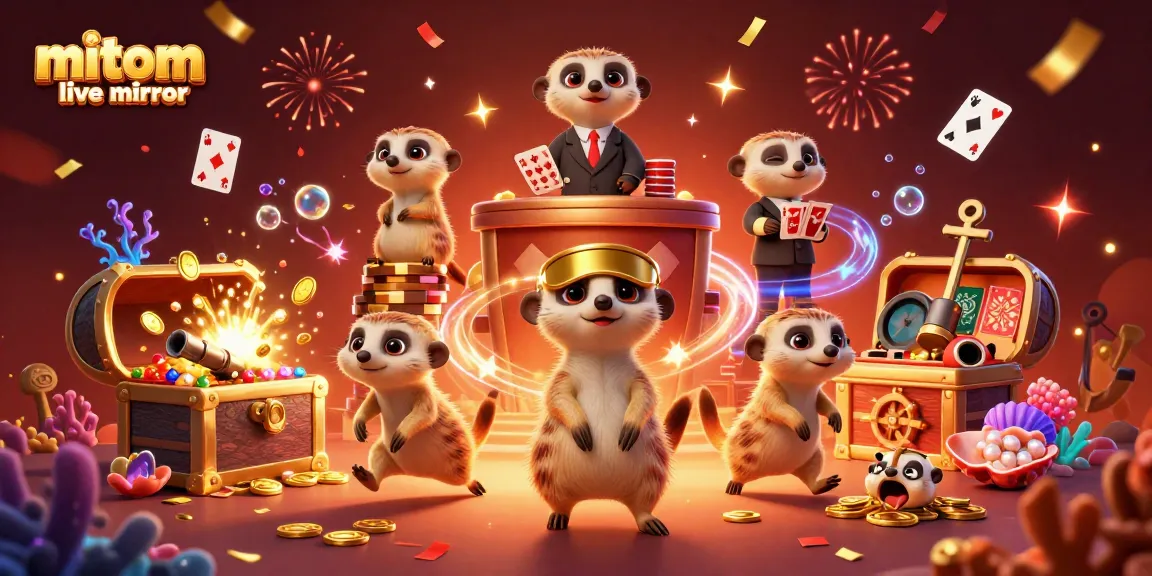 Experience the thrill of "mitom tv live mirror" with dynamic casino meerkats and vibrant action-packed visuals.
