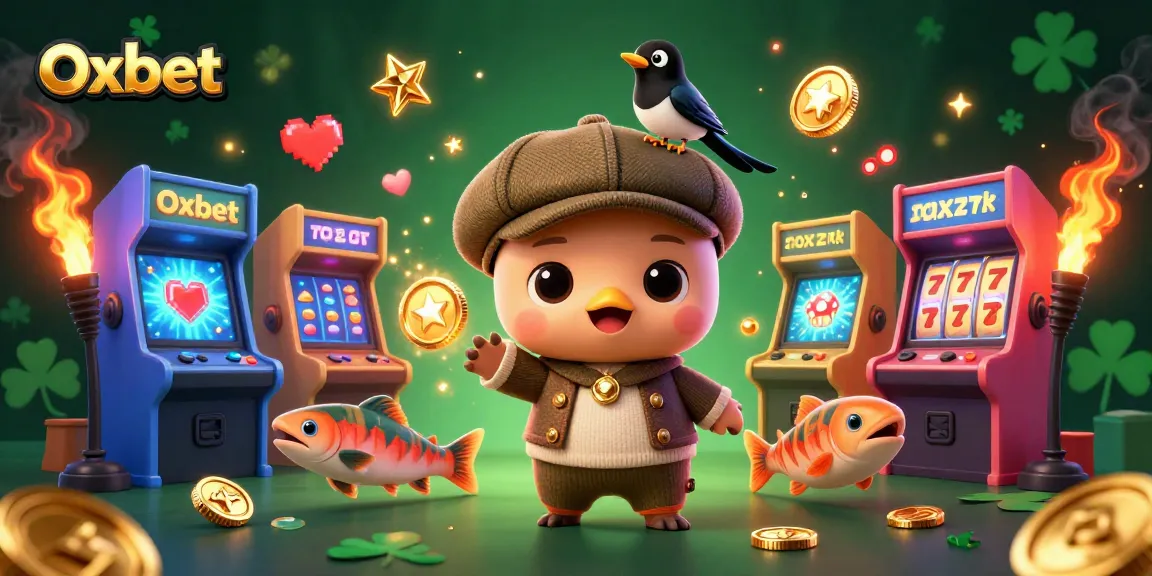 Experience the thrill of Oxbet’s vibrant casino scene featuring 3D cartoon Nessie and gaming elements.