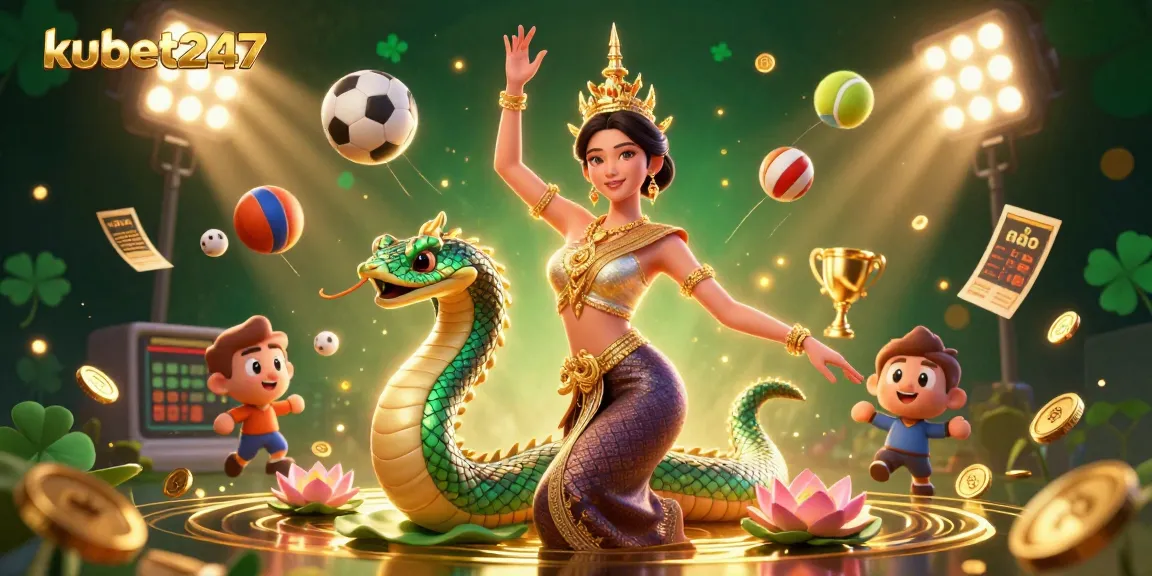 Experience thrilling gameplay with kubet247 featuring vibrant illustrations of Asian cultural elements.