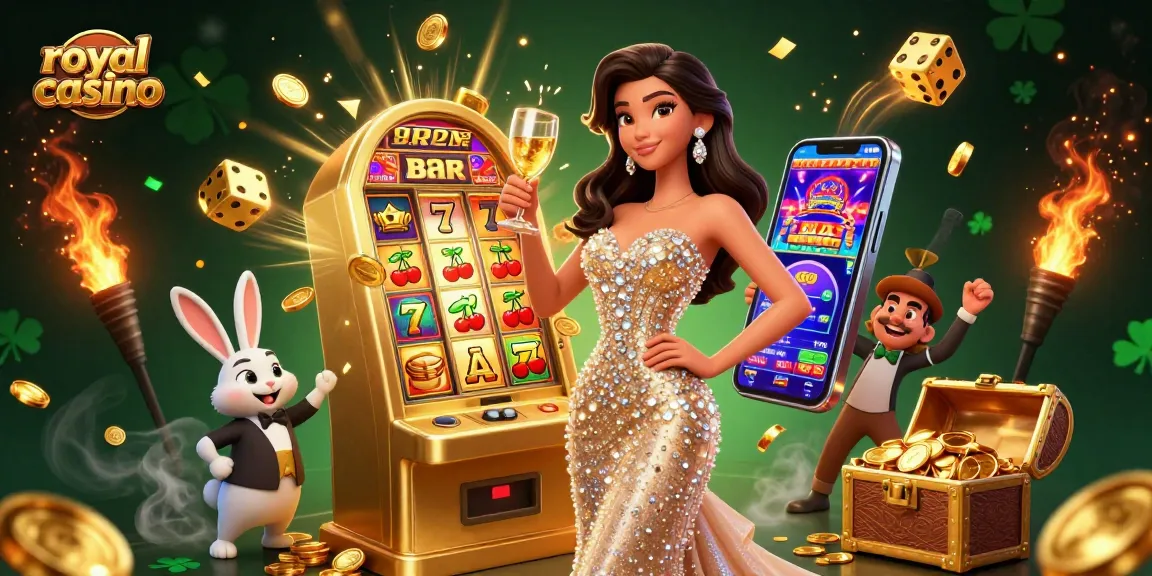 Play at royal casino with lavish jackpots, sparkling prizes, and festive atmosphere.