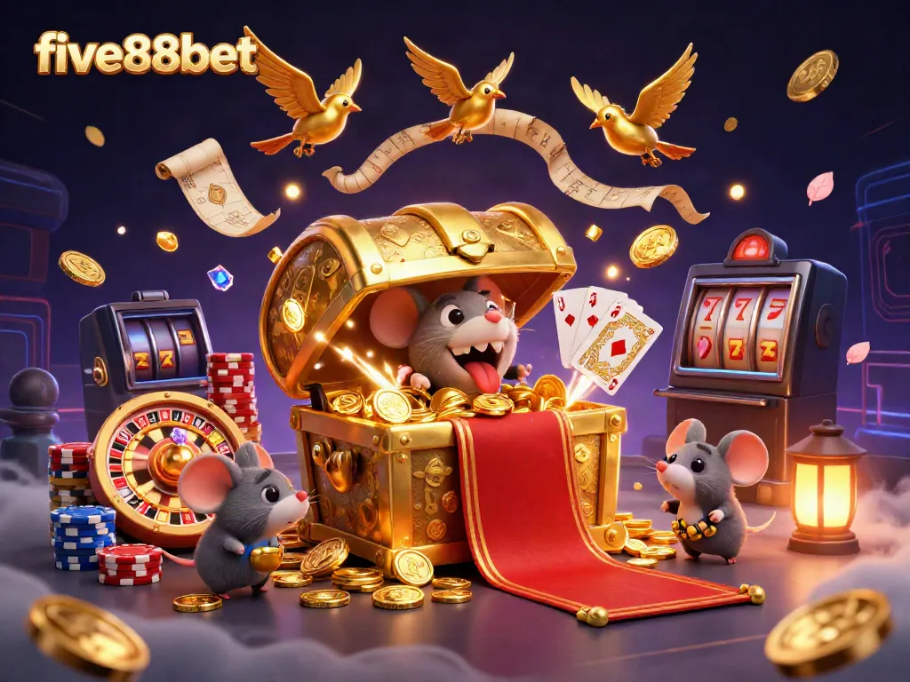 Experience thrilling adventures and winnings with five88bet's enticing casino treasures and games.