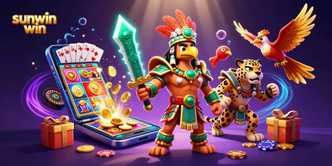 Experience thrilling spins with sunwin win while enjoying vibrant casino graphics.