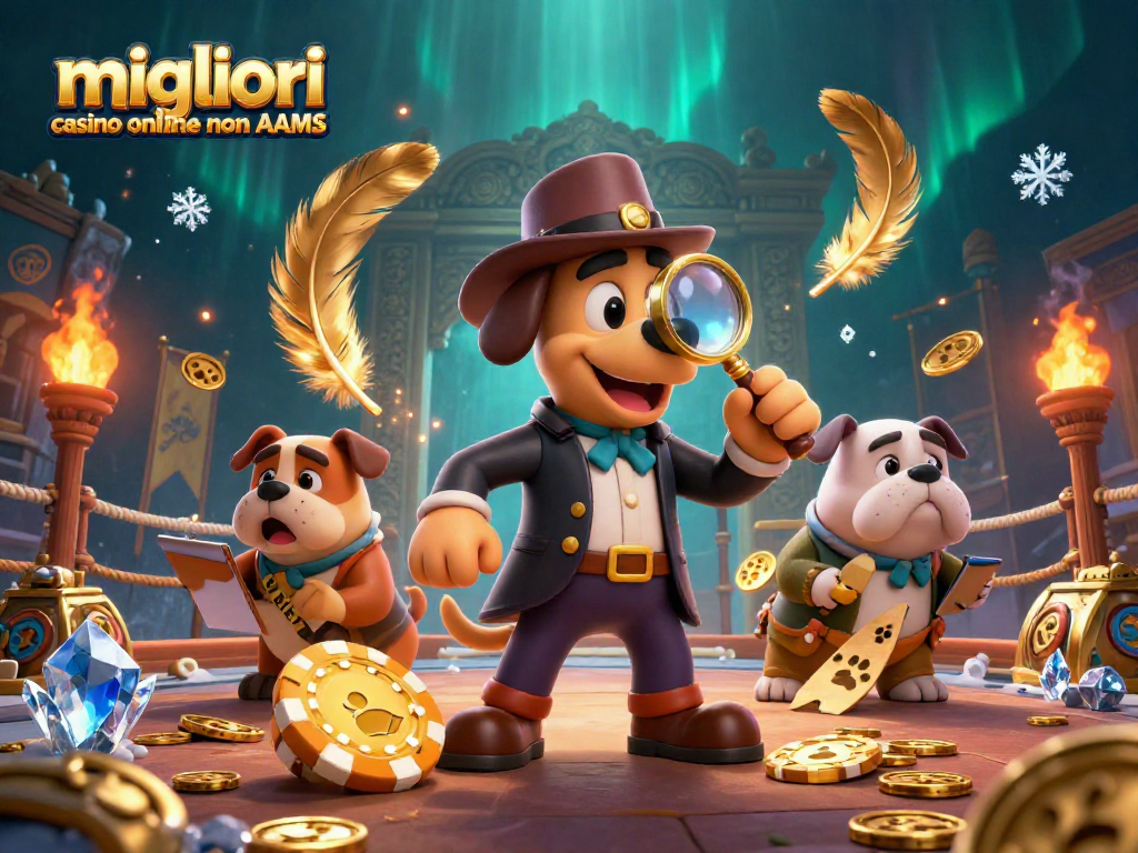 Scopri i migliori casino online non AAMS con un detective in un'avventura di gioco!