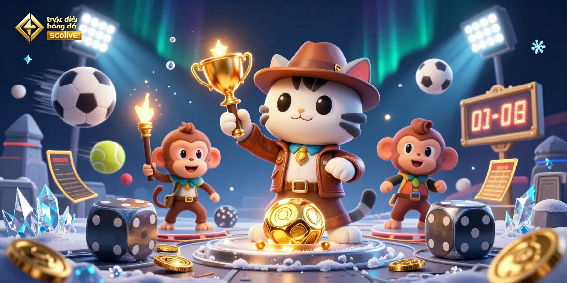 Experience trực tiếp bóng đá socolive with thrilling sports action and vibrant casino elements.