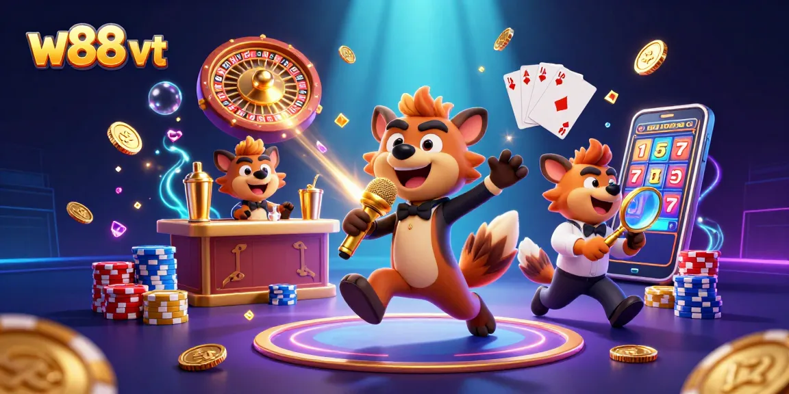 Khám phá không gian casino 3D tuyệt đẹp tại w88 vt với những trò chơi thú vị và phần thưởng lớn.