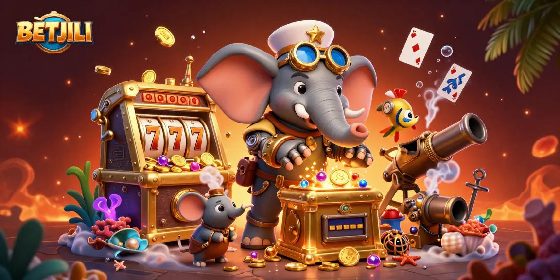 Spin the golden slot machine at BETJILI, surrounded by stunning underwater treasure and vibrant gaming elements.