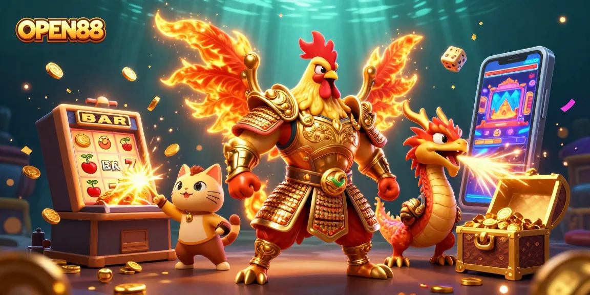 Join the excitement at OPEN88 with thrilling games and stunning jackpots in this vibrant casino scene.