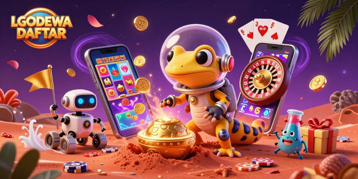 Experience the excitement of slot gaming with LGODEWA DAFTAR and vibrant game features.