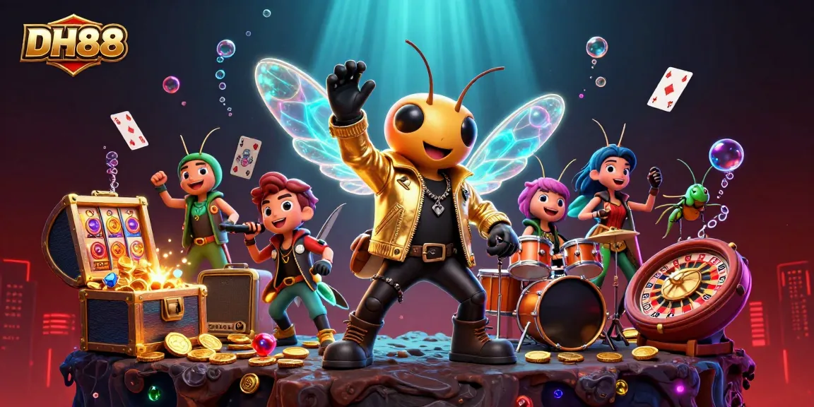 Experience thrilling gameplay at DH88 with dynamic casino action and vibrant characters.