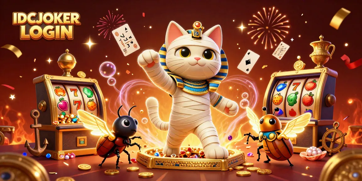 Experience the thrill of winning with IDCJOKER LOGIN at the vibrant pyramid casino.