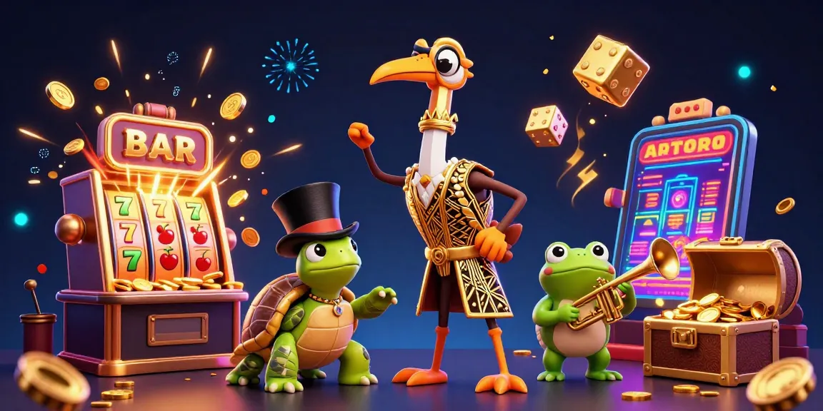 Experience KO66's dynamic casino world with vibrant characters and exciting game elements.