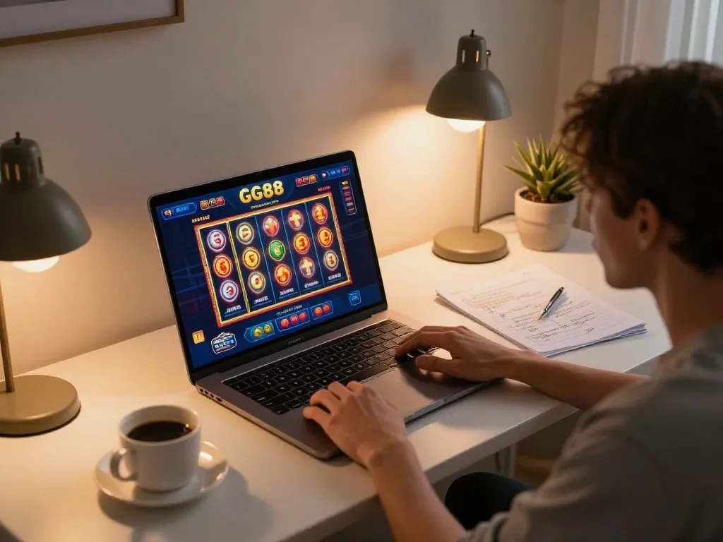 Play slots on GG88 from a stylish home setup while enjoying thrilling gameplay.