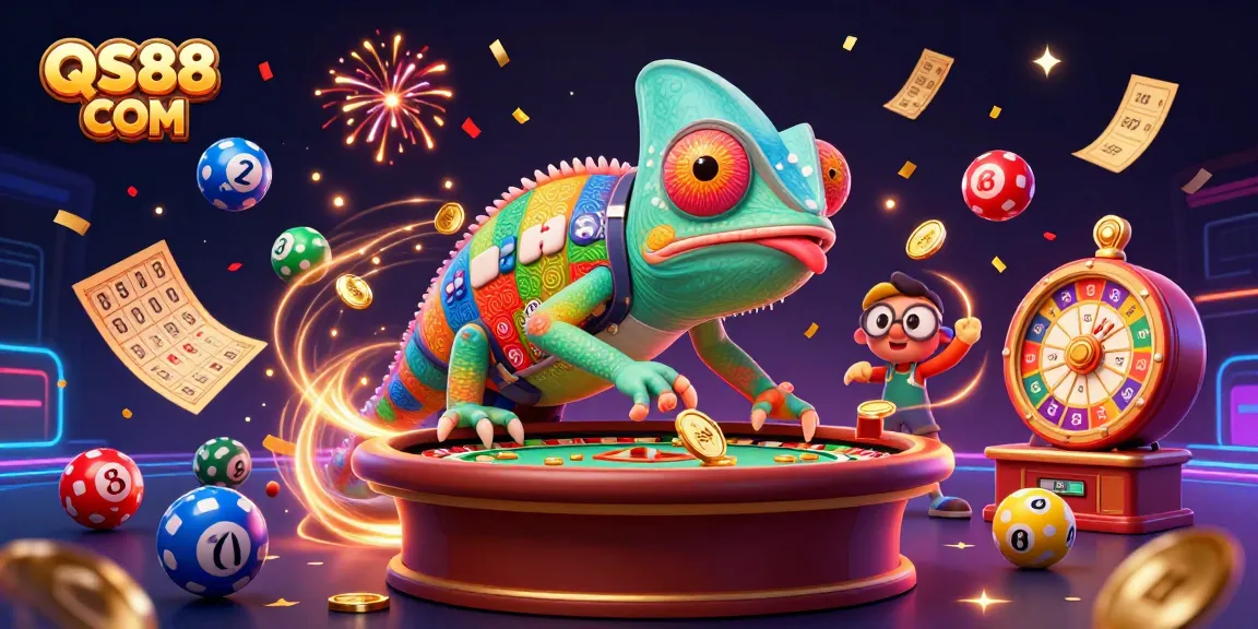 Play games at QS88 COM while enjoying exciting casino illustrations with vibrant elements and high-quality graphics.