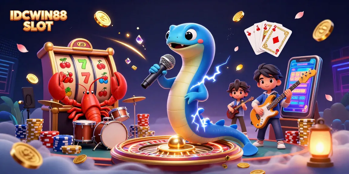 Experience thrilling gameplay and colorful themes with IDCWIN88 SLOT in a vibrant underwater casino.