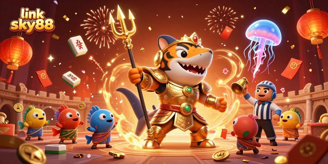 Engage with the exhilarating link sky88 casino experience amidst a vibrant underwater colosseum.