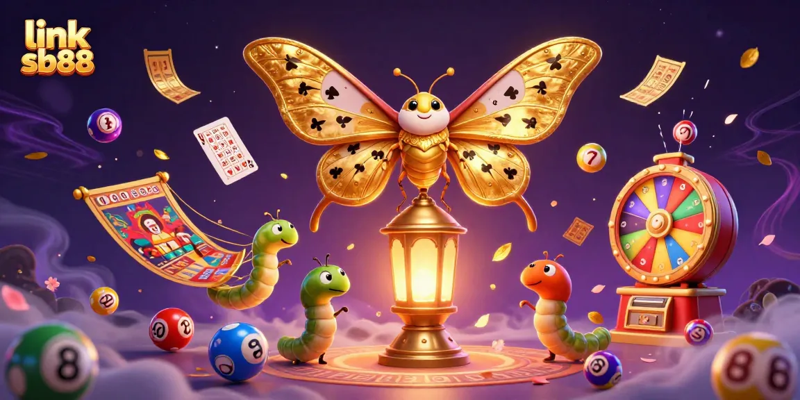 Engage with link sb88 through an enchanting casino-themed scene featuring vibrant colors and dynamic elements.