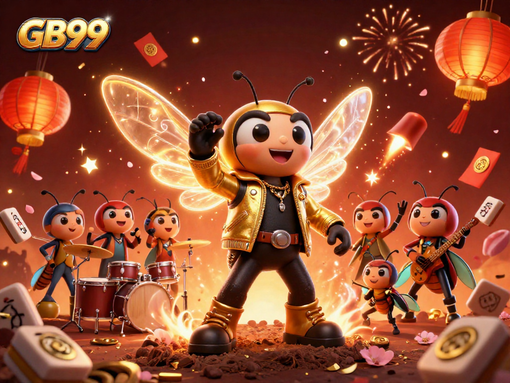 Experience thrilling gameplay with GB99's vibrant 3D illustration capturing a dynamic casino atmosphere.
