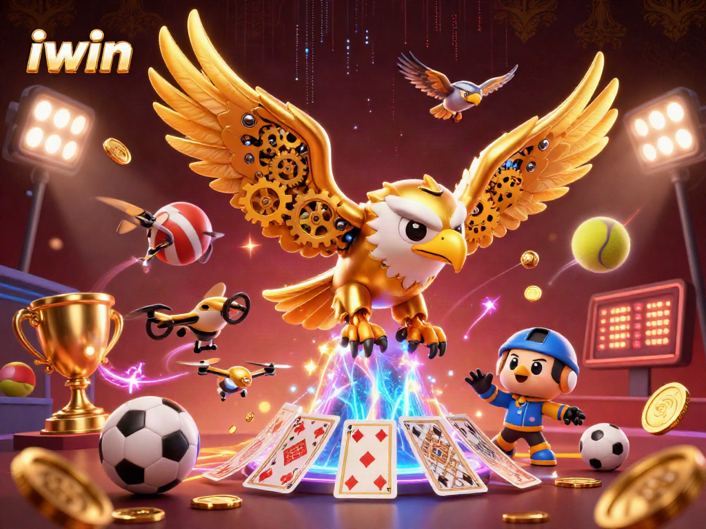 Engage in thrilling gameplay with iwin featuring vibrant digital casino elements and dynamic sports action.