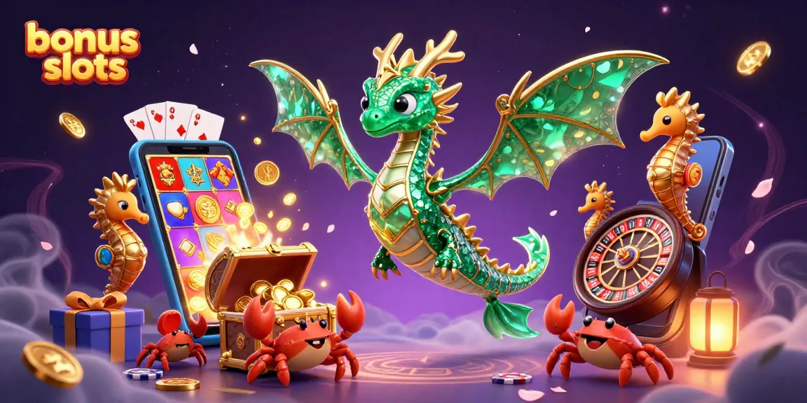 Experience the excitement of bonus buy slots with this vibrant 3D casino illustration featuring magical elements and engaging gameplay.