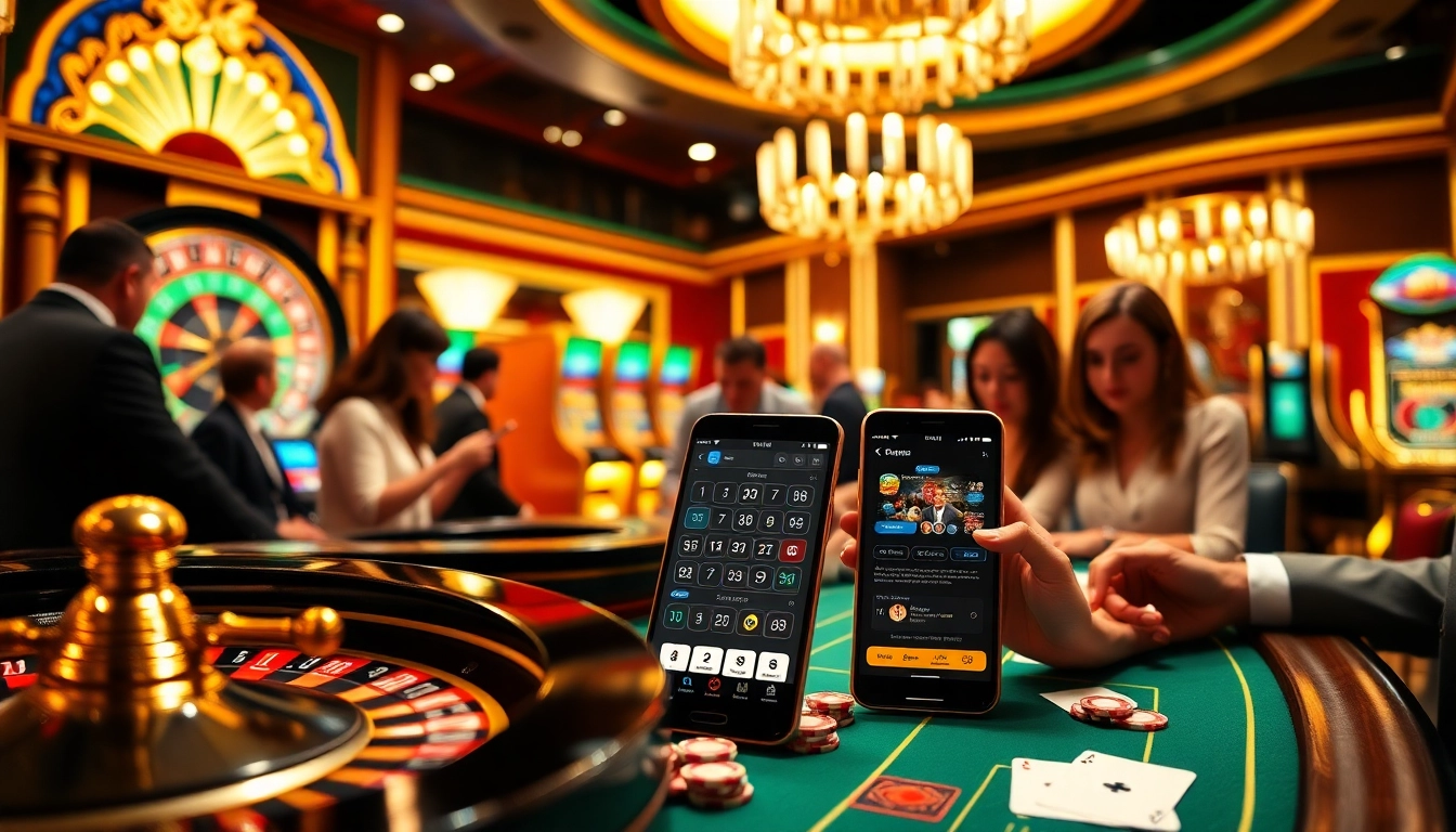 Experience the high-stakes excitement of SV368 at an online casino, featuring vibrant gaming elements.