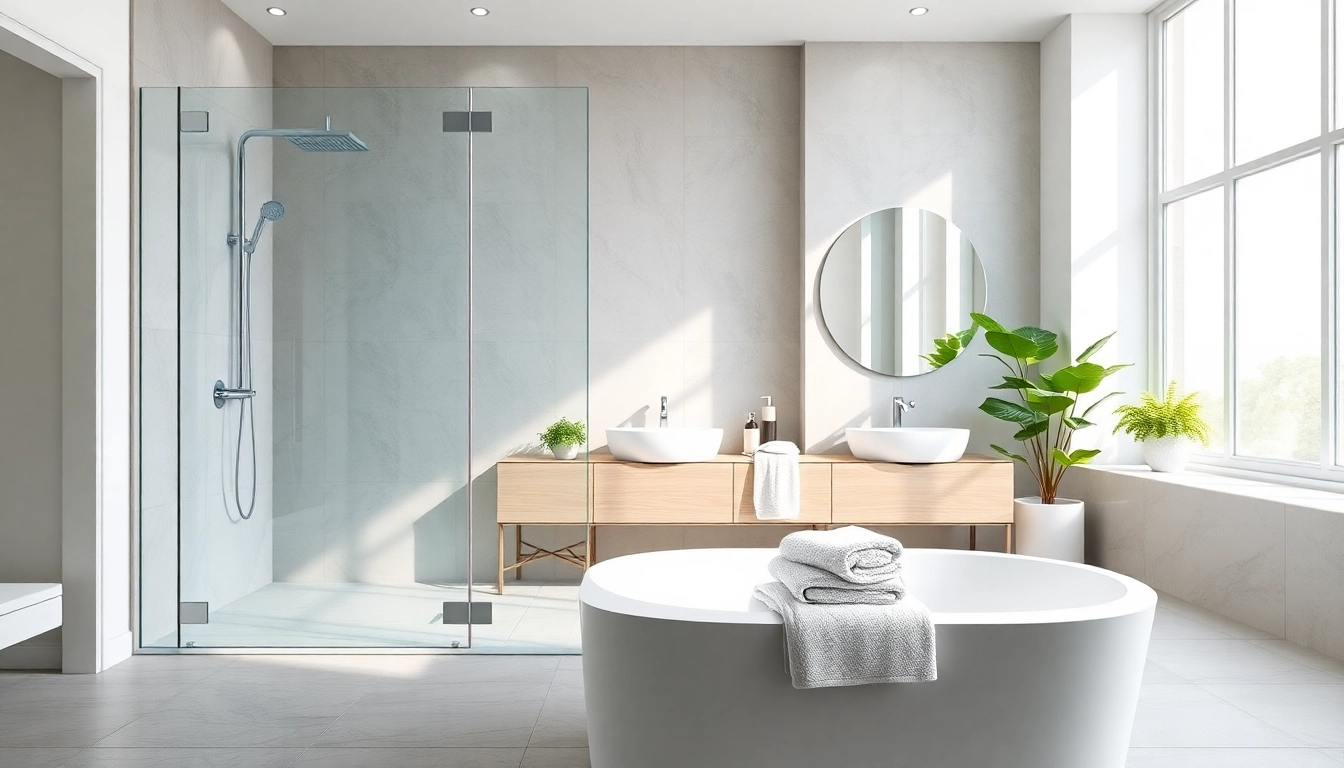 Transform your bathroom with stunning semi-frameless shower screens that highlight elegance and modern design.