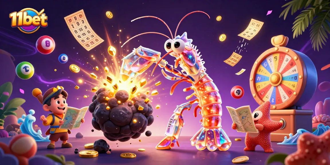 Experience the thrill of betting at 11bet with vibrant 3D illustration of a galactic theme.
