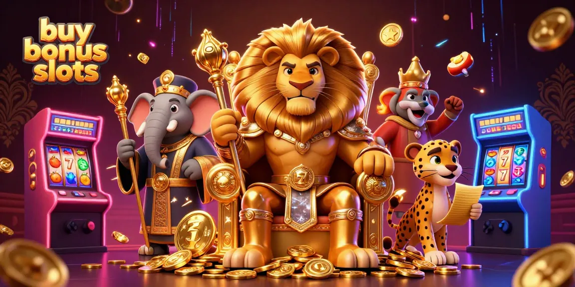Engage with thrilling buy bonus slots in this vibrant crowded casino scene.