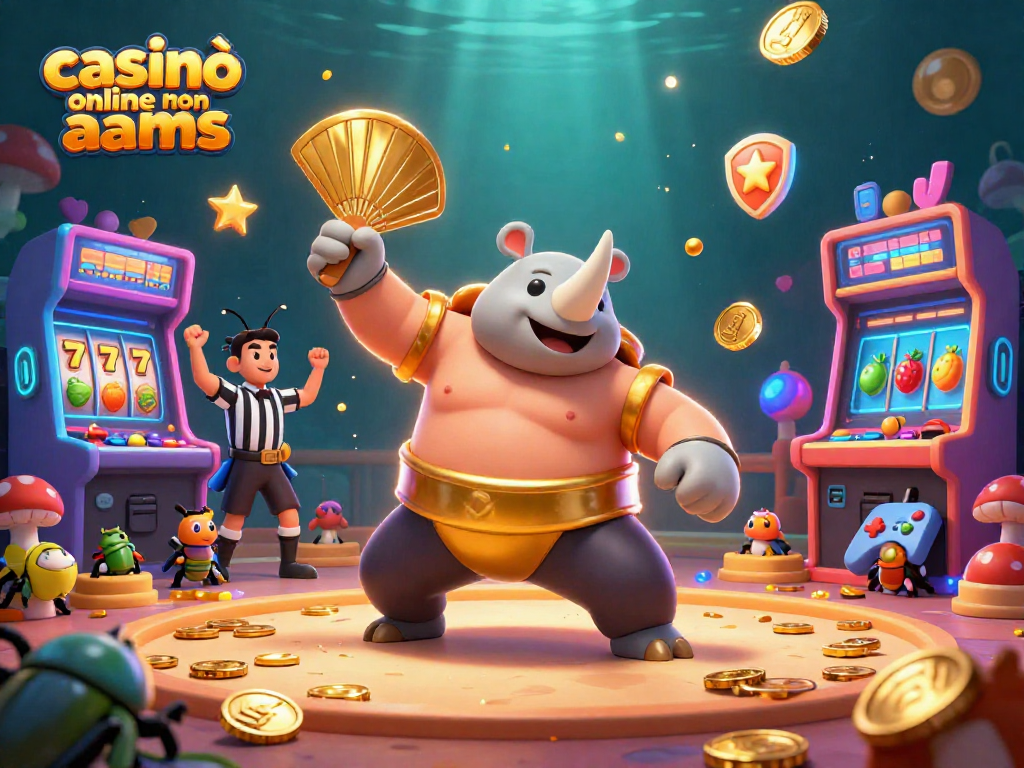 Casinò online non AAMS: il campione rinoceronte battaglia tra slot illuminati e monete d'oro