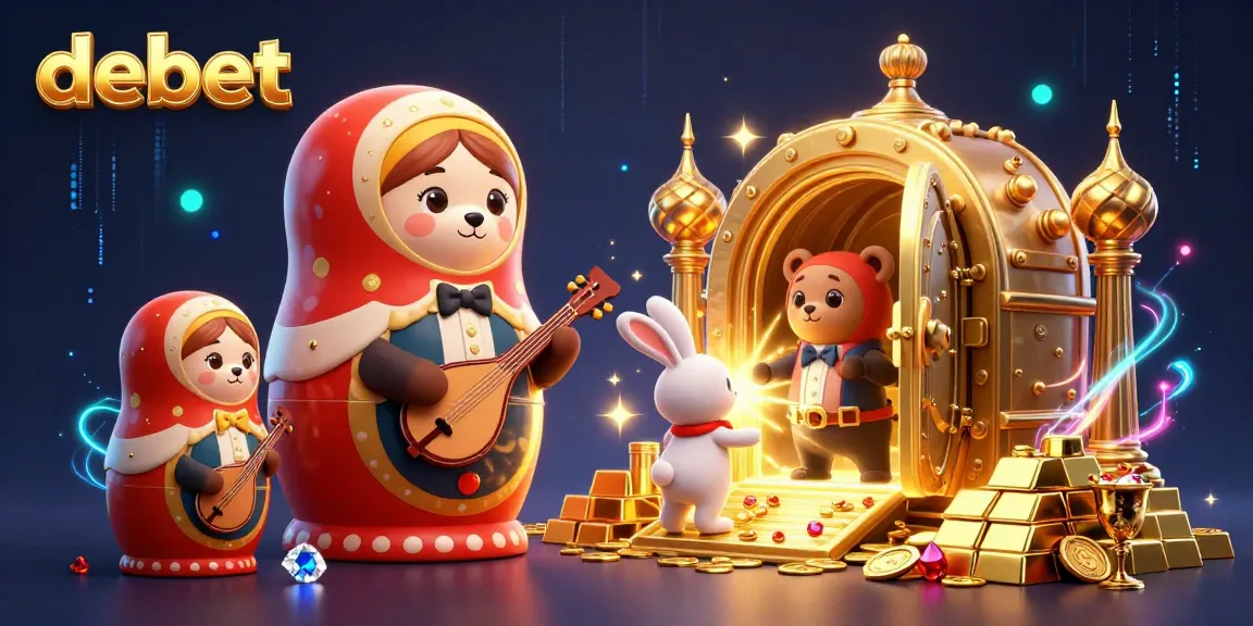 Experience the thrill of debet with vibrant 3D cartoon casino scene showcasing breathtaking casino elements.