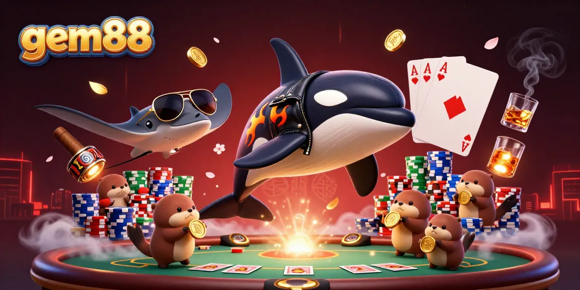 Experience gem88's exciting casino world with dynamic characters and vibrant elements