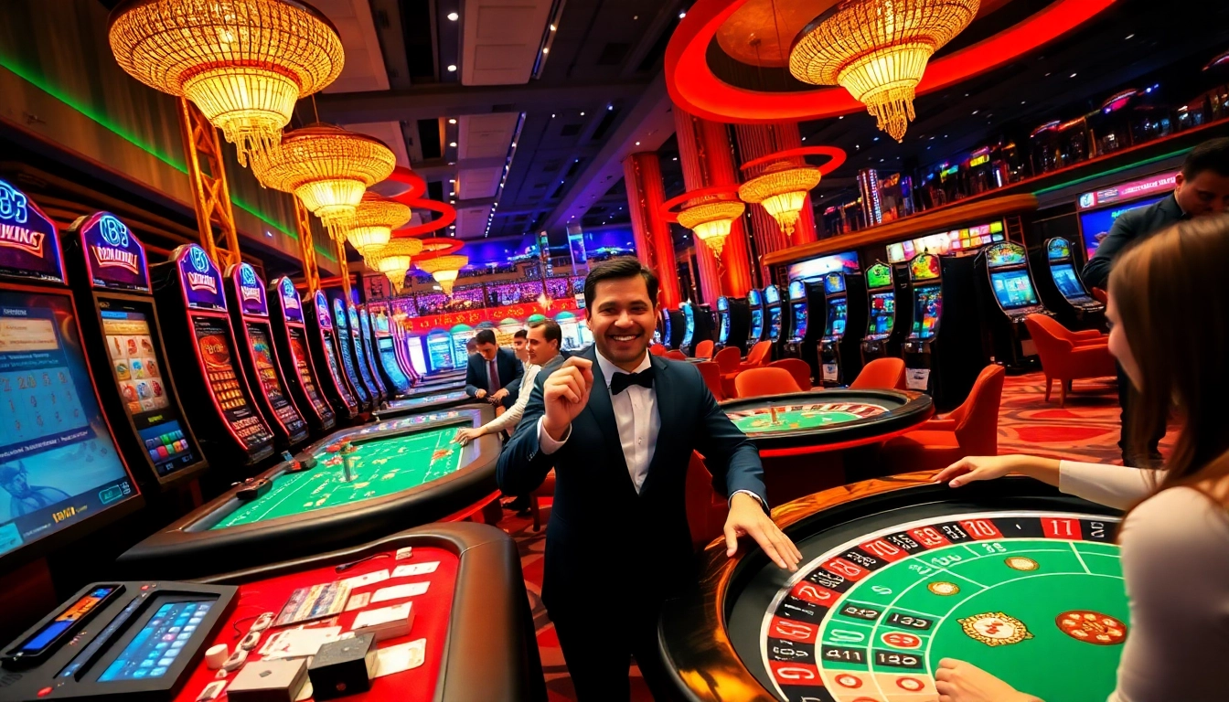 Engaging players enjoy BK33's immersive online casino experience with exciting games and vibrant visuals.