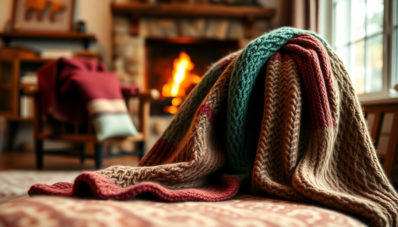 Showcase of beautiful sweaters displayed elegantly, highlighting their unique textures and designs.