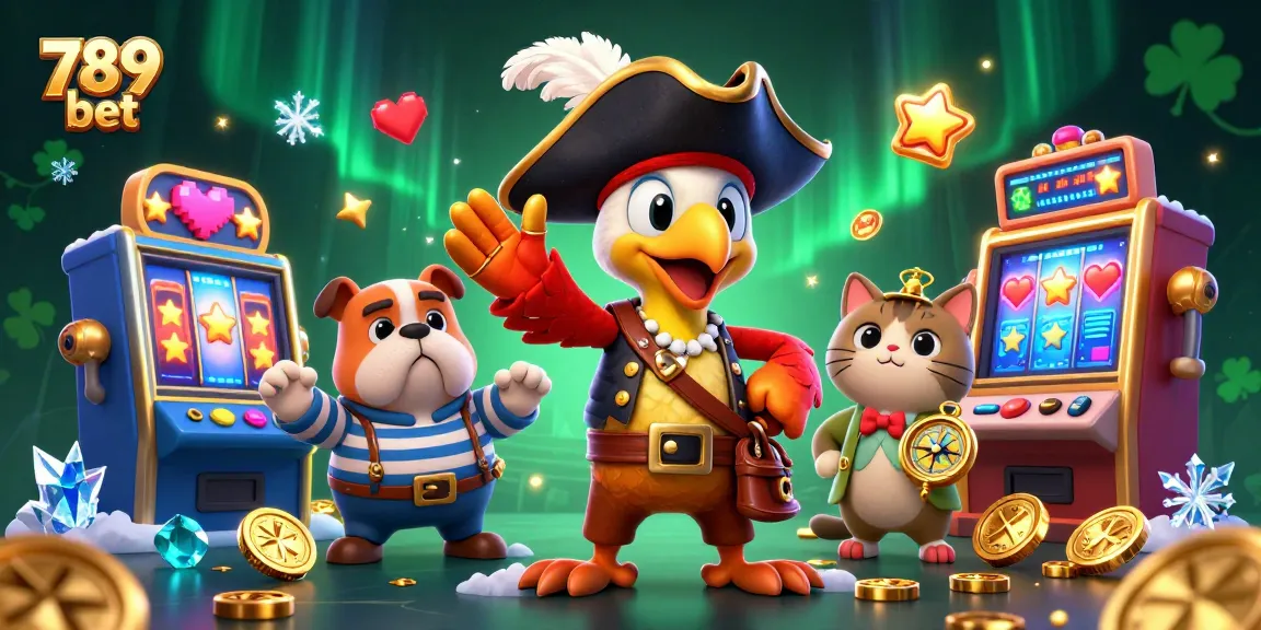 Join the thrilling action of 789 bet with a dynamic casino adventure featuring vibrant characters and game elements.