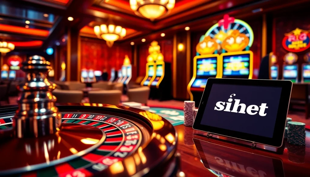 Experience giới thiệu shbet with thrilling casino gaming tables and vibrant online interfaces.