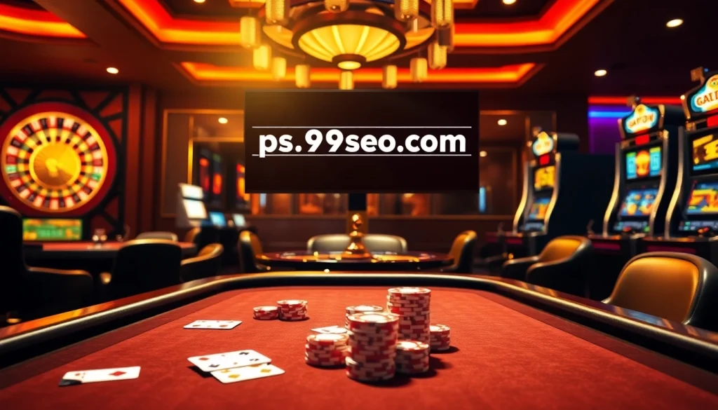 Experience vibrant casino excitement with professional gaming at https://ps99seo.com/, featuring poker, roulette, and slots.